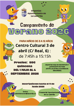 Imagen CAMPAMENTO DE VERANO 2026