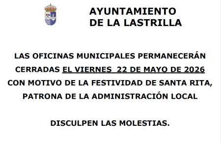 Imagen CIERRE OFICINAS MUNICIPALES 22 DE MAYO